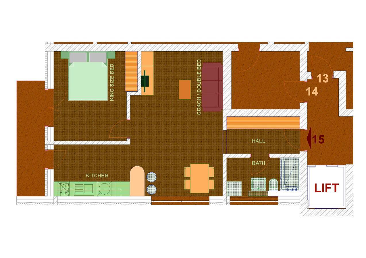 Apartament Schiller 58 براشوف المظهر الخارجي الصورة